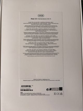 iPad di nona generazione con Apple Pencil e tastiera 