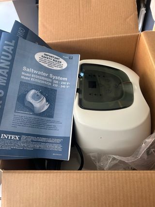 Clorador Salino Piscina Desmontable