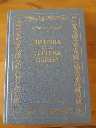 Historia de la Cultura Griega I