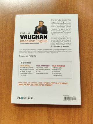 Curso Inglés Vaughan Intensive English 40 libros