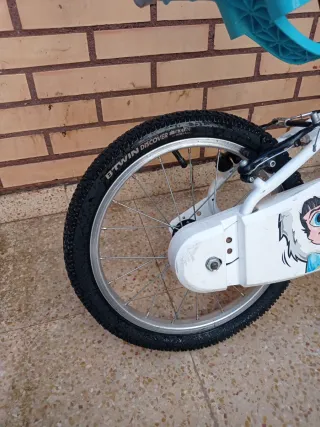 Bicicleta infantil 16 con asiento para muñeca