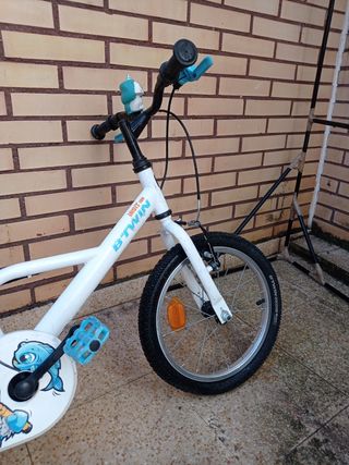 Bicicleta infantil 16 con asiento para muñeca