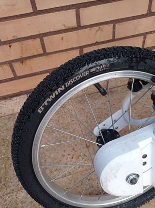 Bicicleta infantil 16 con asiento para muñeca