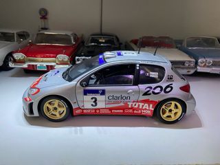 Peugeot 206 Rally 1/18