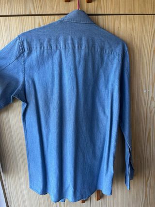 Camisa Massimo Dutti Azul