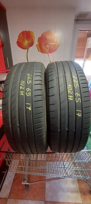 Neumáticos 225/65 R17 102H precio 30€ por las dos 