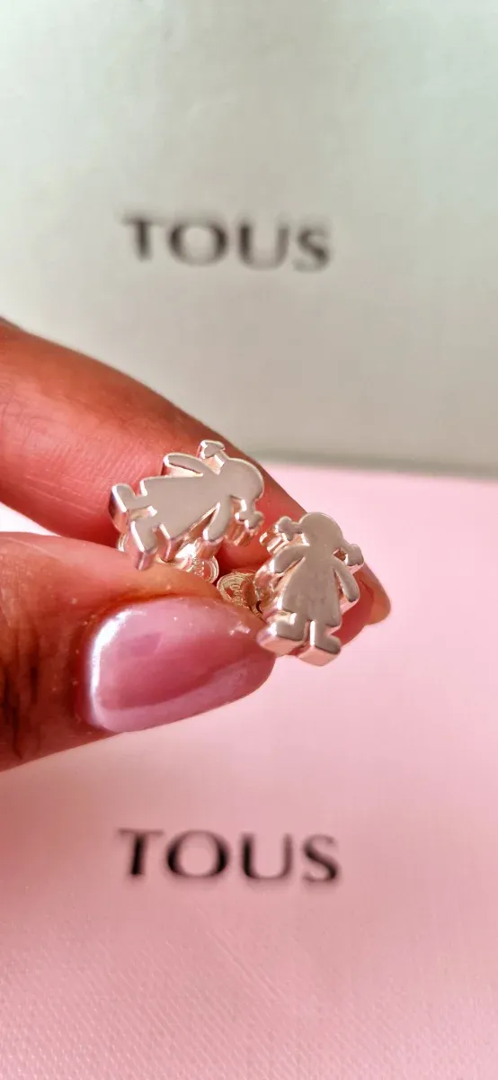 Pendientes Tous Niña Plata