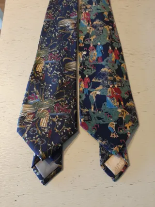 Corbatas seda. Buenas marcas