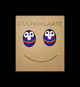 Pendientes Coco Barrio Sésamo Fimo