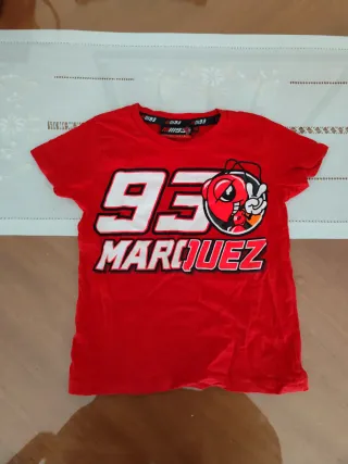 Camiseta Marc Márquez 93 Talla 4/5 Roja