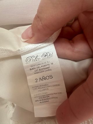 Precioso Vestido Niña Pajes de Boda o Damita Honor