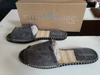 Sandalias Mint & Rose Gris
