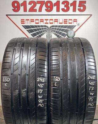 245 45 17 W CONTINENTAL RUEDA AL 90% VIDA UTIL