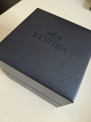 Festina, reloj chapado en Oro