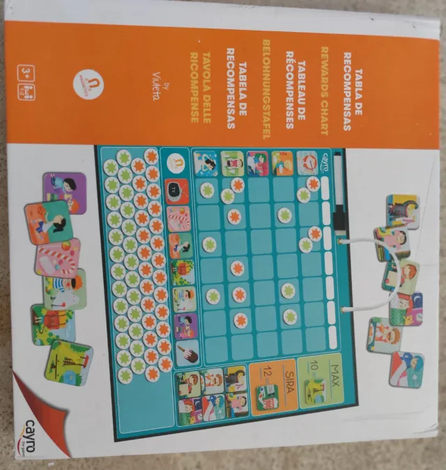 Tabla de recompensas para niños Cayro