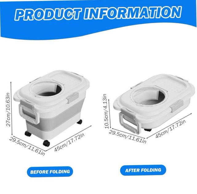 Contenitore Cibo per Cani 15kg