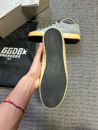 Golden Goose Superstar Talla 39 Plata