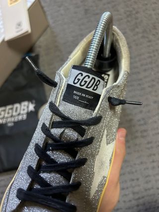 Golden Goose Superstar Talla 39 Plata