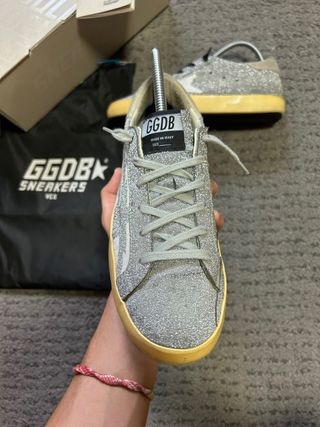 Golden Goose Superstar Talla 39 Plata
