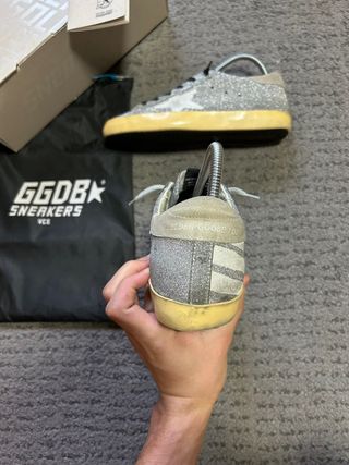 Golden Goose Superstar Talla 39 Plata