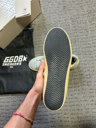 Golden Goose Superstar Talla 39 Plata