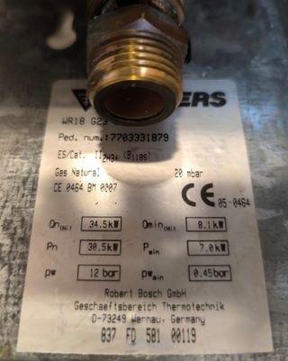 Calentador Junkers WR18 G23 18L