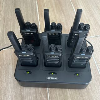 6 xRetevis RT668 Walkie Talkie auriculares PMR446