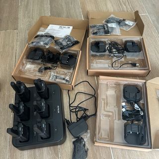 6 xRetevis RT668 Walkie Talkie auriculares PMR446