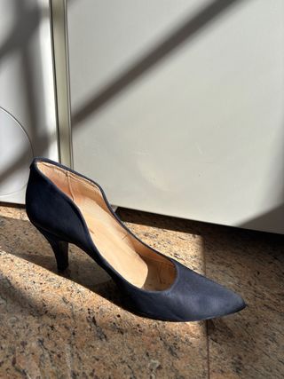 Zapatos de vestir azul