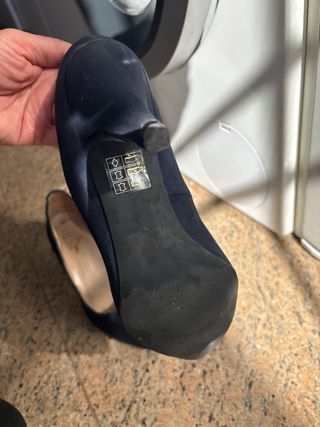 Zapatos de vestir azul