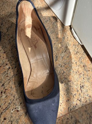 Zapatos de vestir azul