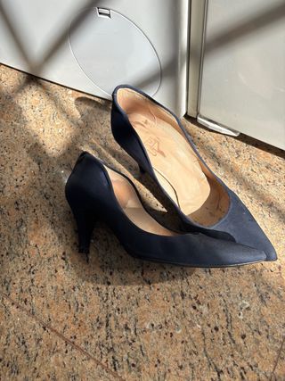 Zapatos de vestir azul