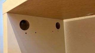Tocador Malm Ikea Blanco con Cristal