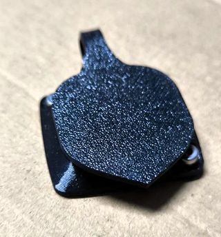 Tapa Puerto Carga Flexible Negro MONDRAKER