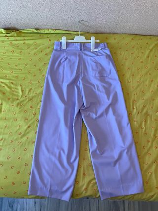 Traje oversize malva S