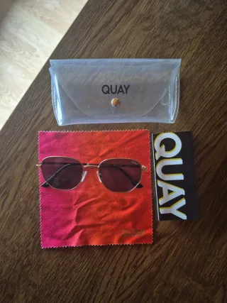 Occhiali da sole Quay Australia oro polarizzati