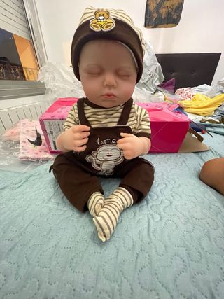 Muñeca Reborn Bebé Mono