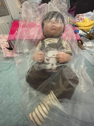 Muñeca Reborn Bebé Mono