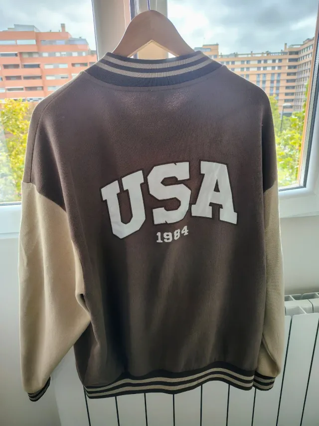 Chaqueta universitaria Subdued USA 1984