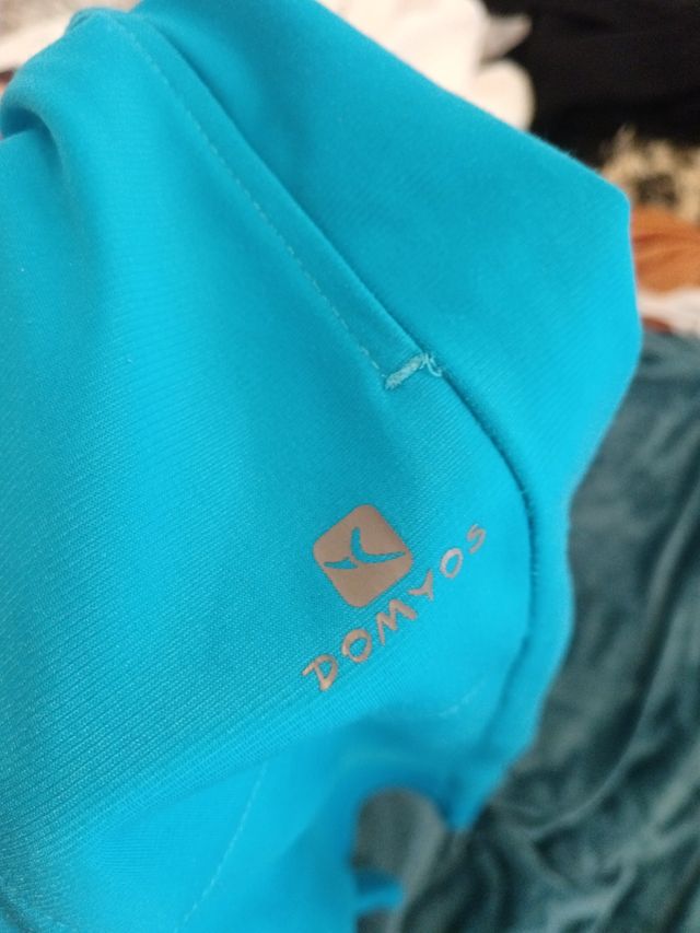 Pantaloni tuta Domyos blu taglia bambini 10 anni