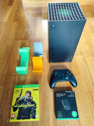 Xbox Series X + Tarjeta 1TB + Cyberpunk 2077