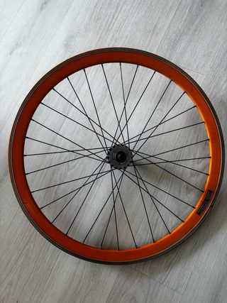 Ruedas Fixie Naranja