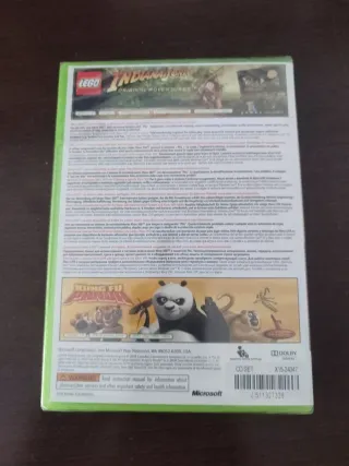 Xbox 360 LEGO Indiana Jones y KungFu Panda (Nuevo)