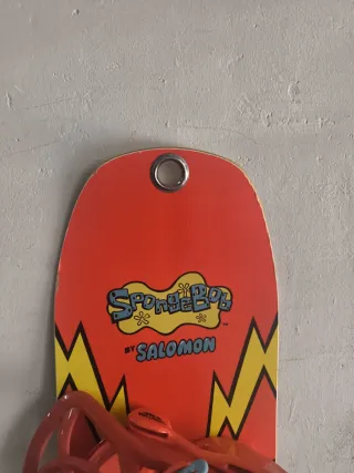 Tabla Snowboard Salomon Spongebob 100cm