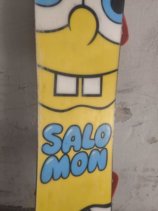 Tabla Snowboard Salomon Spongebob 100cm