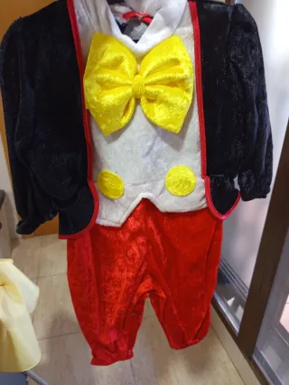 Disfraz Mickey Mouse Bebé Talla 0