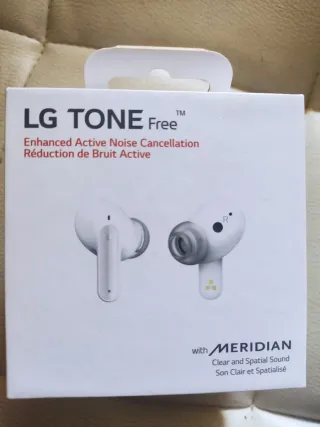 Auriculares Bluetooth LG Blancos