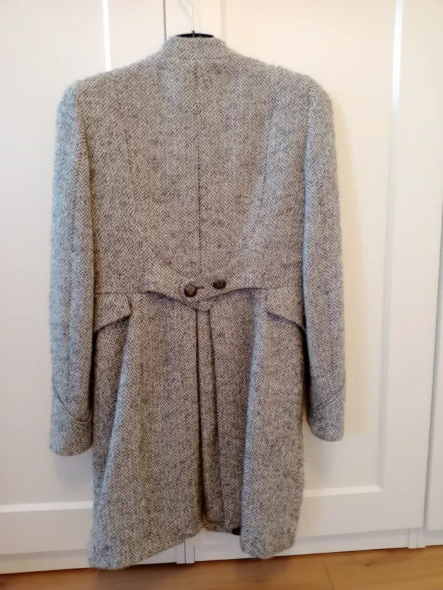 Abrigo Zara militar gris