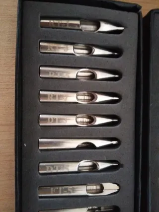 Puntas para tatuajes 
