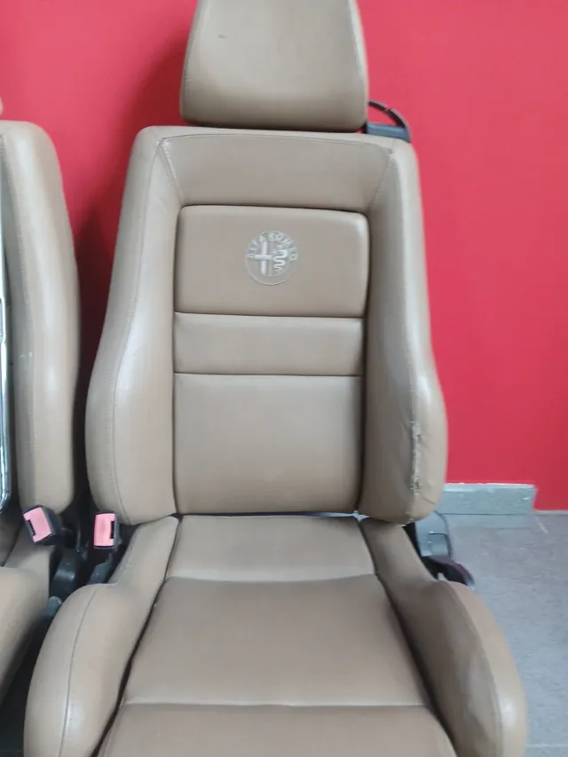 2 Sedili Alfa Romeo Spider in pelle